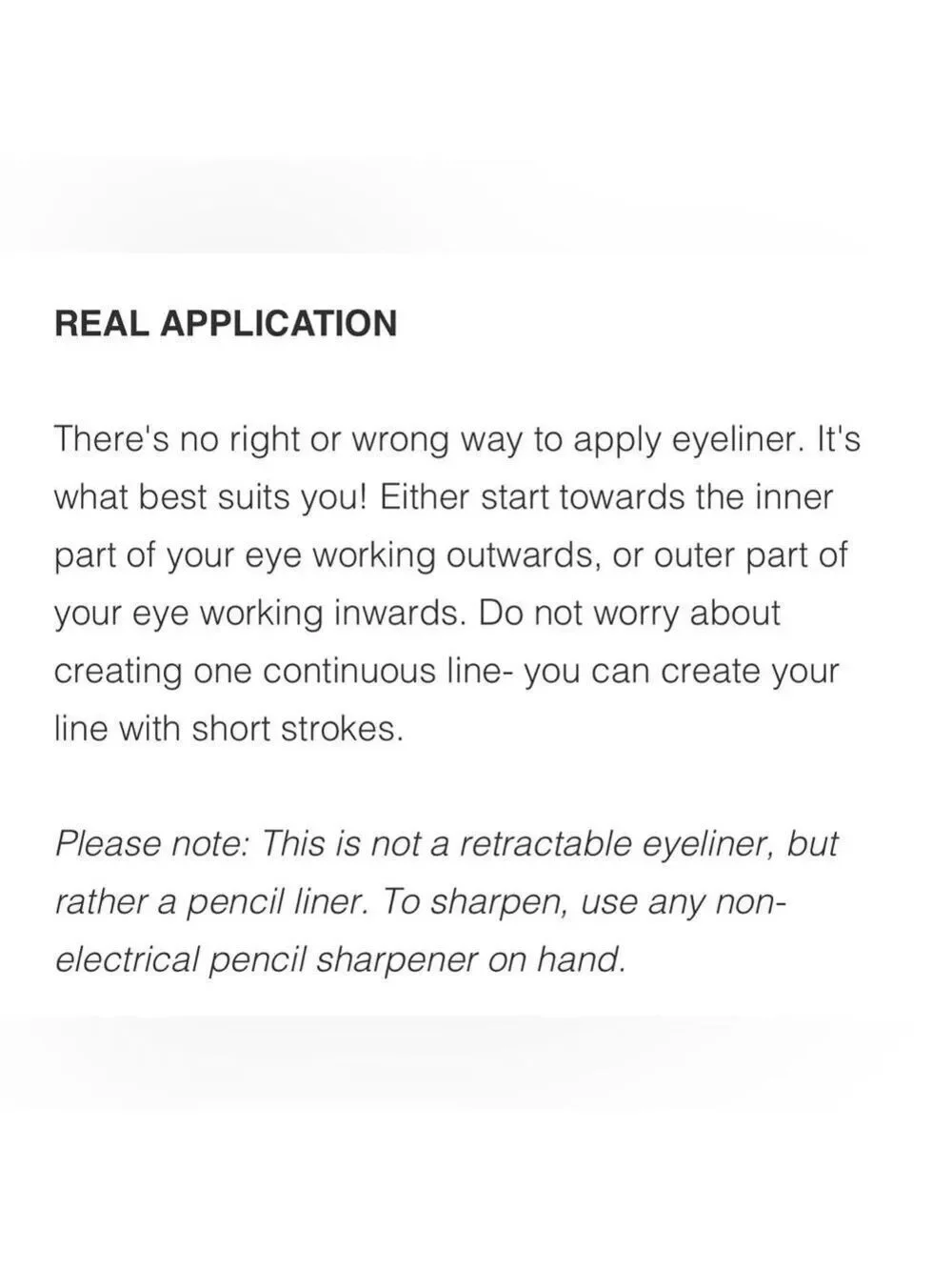 NIB RealHer Eye Am Resilient Metallic Bronze Eyeliner